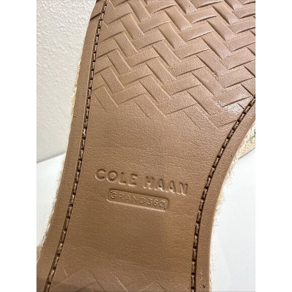 Cole Haan Cloudfeel Grandseries Black Slides Slip On Sandals Size 10 Adjustable - Picture 8 of 11